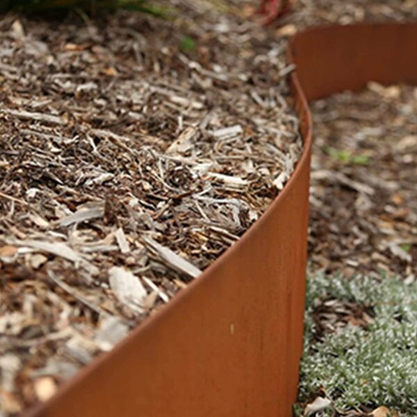 * Corten Steel Garden Edge | Rusted Garden Edging - Buy Online